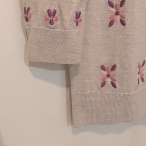 J. Crew lightweight merino wool 3/4 sleeve sweater - Picture 4 of 9